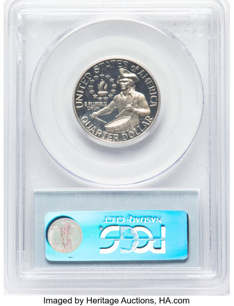 1976-S 25c Clad PR DCAM OGP thumbnail 2