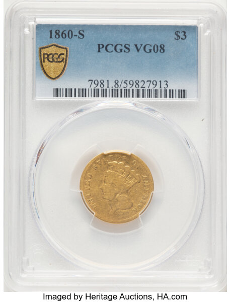 1860-S $3  MS thumbnail 17