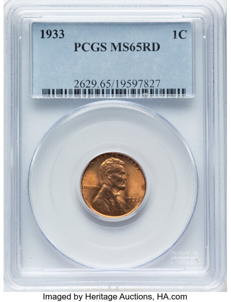 1933 1c MS RD thumbnail 2