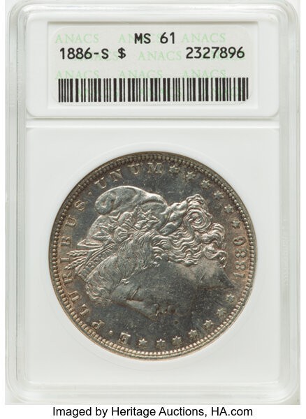 1886-S $1  MS thumbnail 6