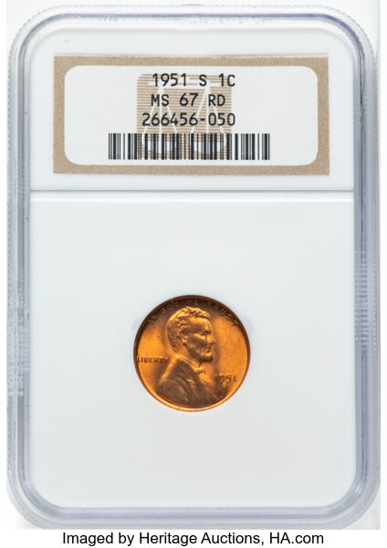 1951-S 1c MS RD thumbnail 3