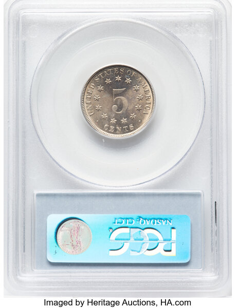 1883 5c Shield MS66 thumbnail 4