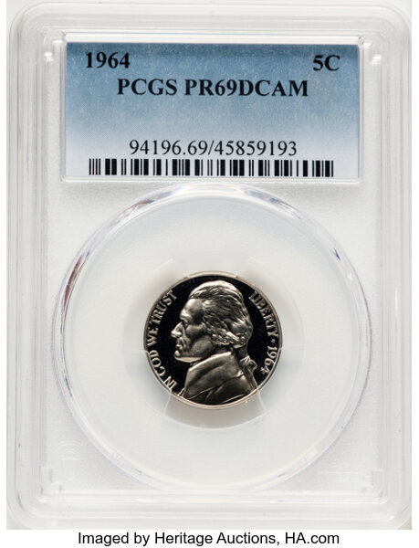 1964 5c PR DCAM thumbnail 3