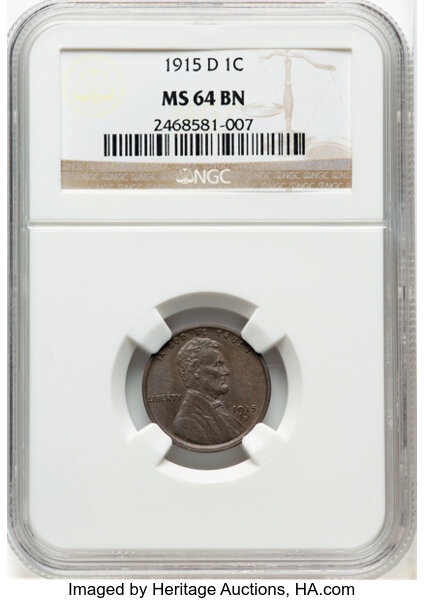1915-D 1c MS BN thumbnail 3