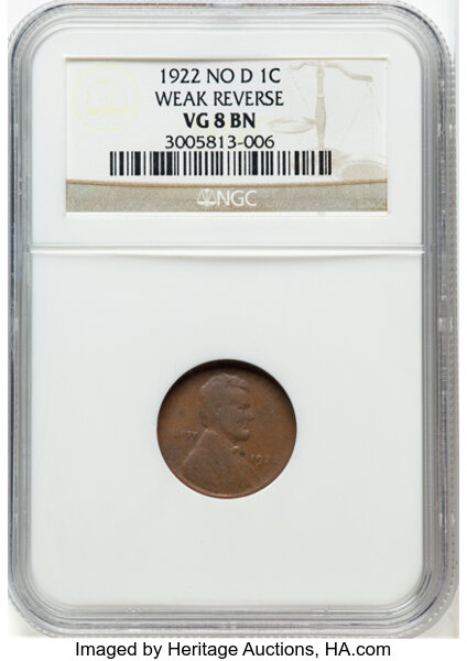 1922 no D 1c Weak Reverse, Die Pair 1 MS BN thumbnail 3