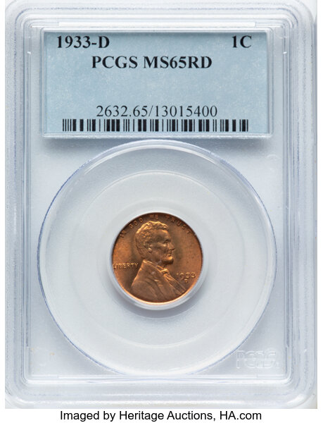 1933-D 1c MS RD thumbnail 4