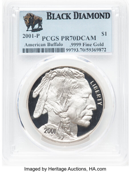 2001-P S$1 American Buffalo PR DCAM thumbnail 9