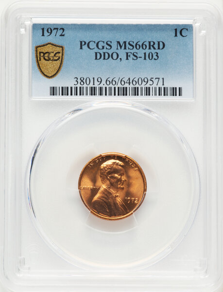 1972 1c Doubled Die Obverse, FS-103 MS RD thumbnail 10