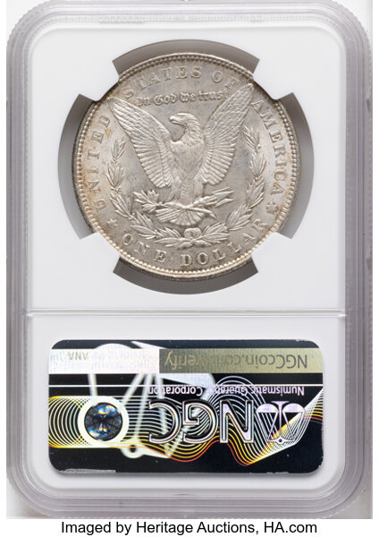 1887/6 $1  Overdate, VAM-2 MS64 thumbnail 8