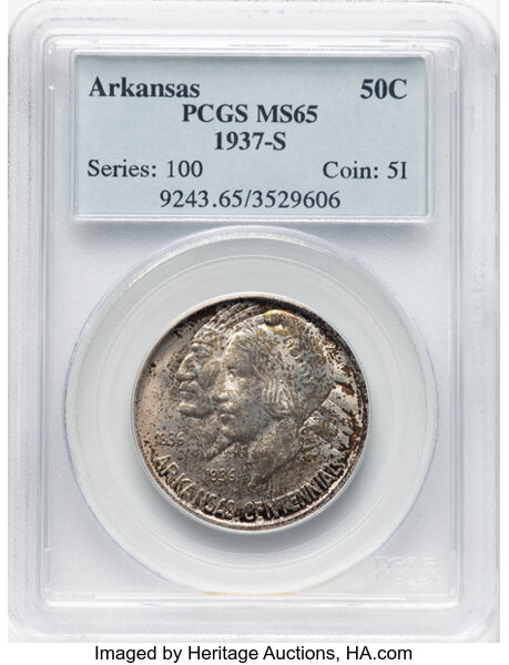 1937-S 50c Arkansas MS thumbnail 4