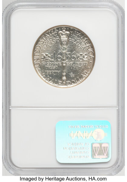 1936 50c Norfolk MS65 thumbnail 6