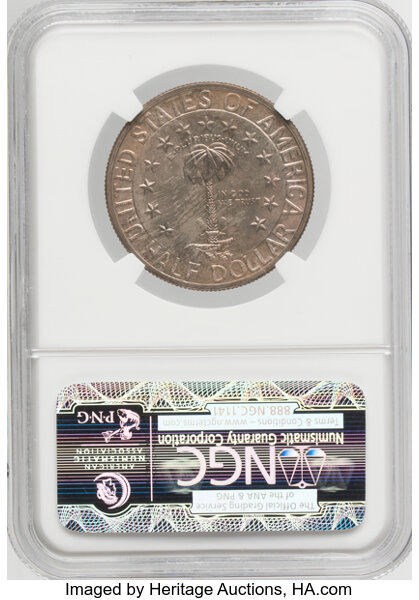 1936-D 50c Columbia MS65 CAC thumbnail 2