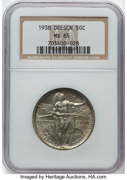 1938 50c Oregon Trail MS thumbnail 5