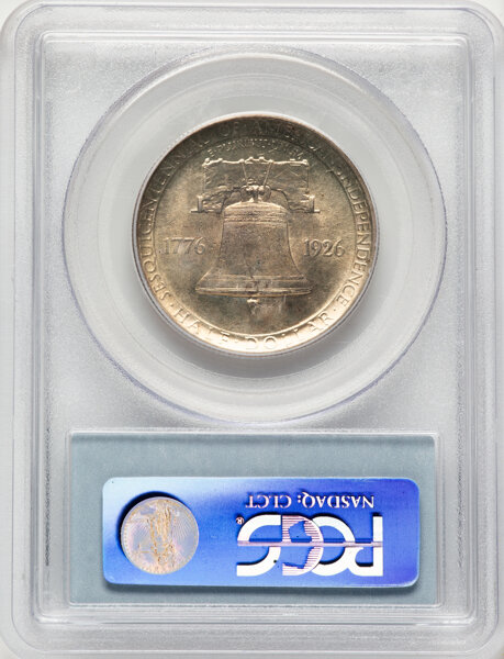 1926 50c Sesquicentennial MS63 thumbnail 4