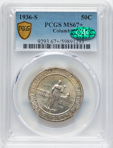 1936-S 50c Columbia MS67 thumbnail 2