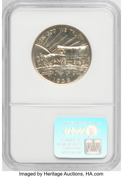 1938-S 50c Oregon Trail AU55 thumbnail 23