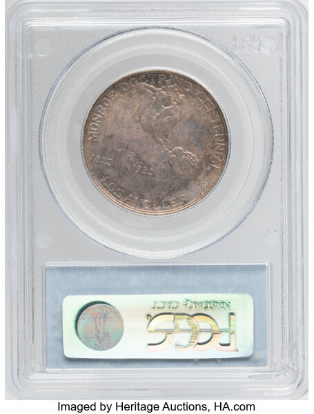 1923-S 50c Monroe Doctrine MS64 thumbnail 2