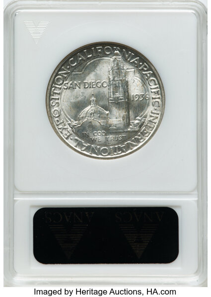 1936-D/D 50c San Diego Expo, QDO & RPM, FS-101/501 MS thumbnail 4