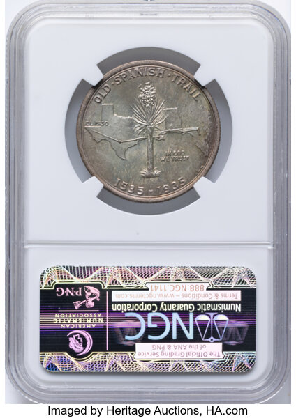 1935 50c Spanish Trail MS66 thumbnail 2