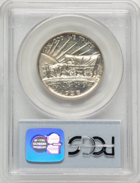 1936-S 50c Oregon Trail MS65 thumbnail 6