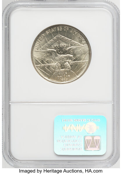 1935 50c Arkansas MS65 thumbnail 2