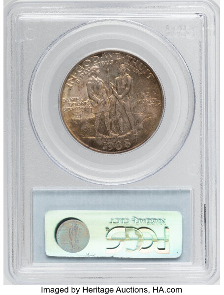 1938-D 50c Boone XF45 CAC thumbnail 19