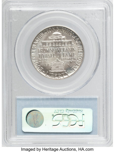Booker T. Washington Memorial 50c [Type] MS66 thumbnail 6