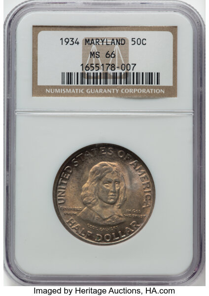 1934 50c Maryland MS thumbnail 6