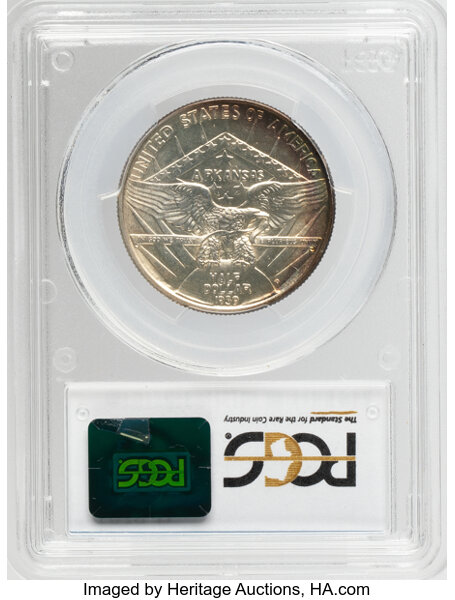 1939-D 50c Arkansas AU55 thumbnail 19