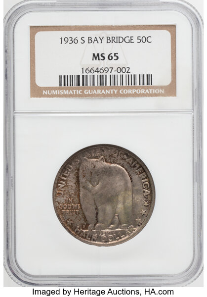 1936-S 50c Bay Bridge MS thumbnail 8