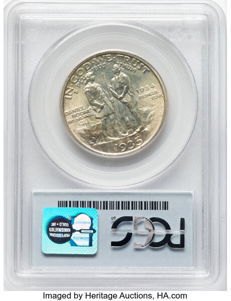 1935/34 50c Boone MS65 thumbnail 4