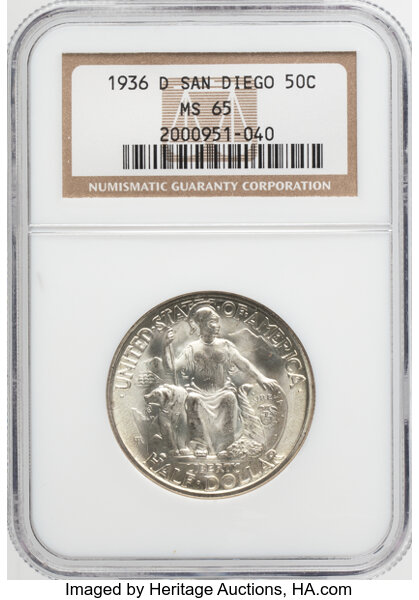 1936-D 50c San Diego Expo MS thumbnail 9