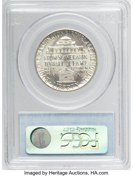 1950 50c Booker T. Washington AU55 thumbnail 22