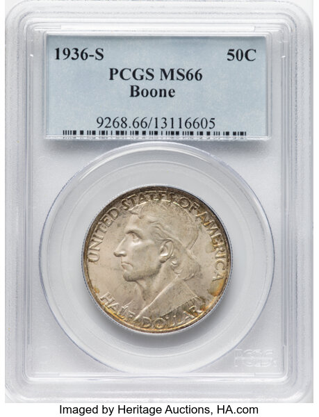 1936-S 50c Boone MS thumbnail 3