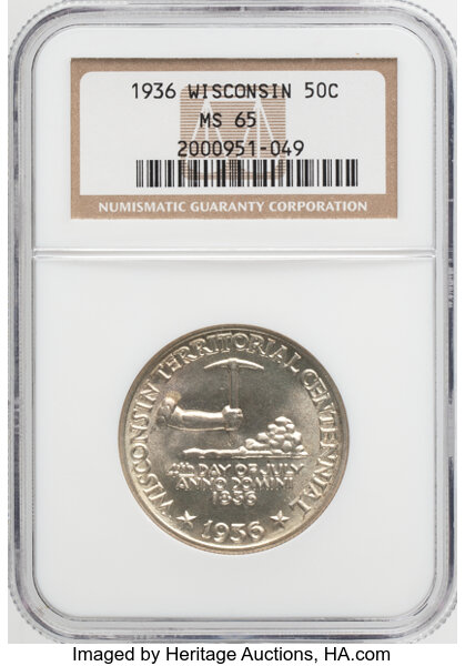 1936 50c Wisconsin MS thumbnail 9
