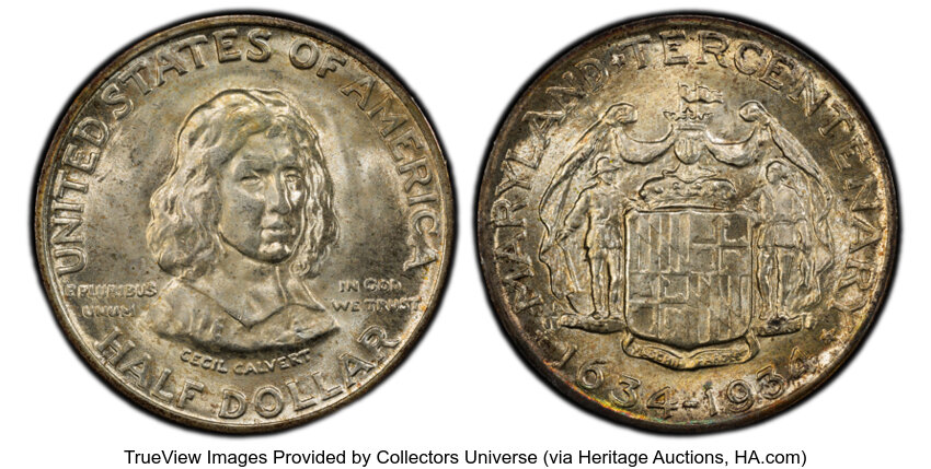 1934 50c Maryland MS thumbnail 2