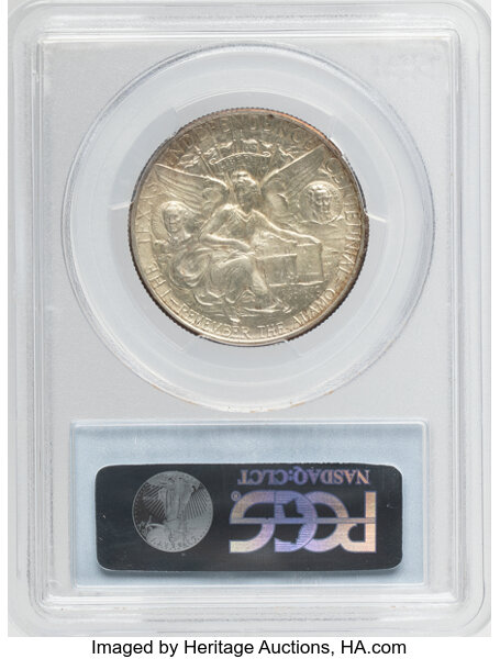 1934 50c Texas MS65 CAC thumbnail 4