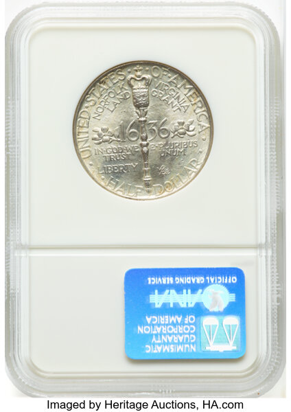 1936 50c Norfolk MS69 CAC thumbnail 10