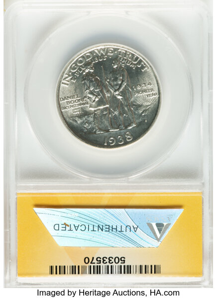 Boone Bicentennial 50c [Type] XF40 thumbnail 16