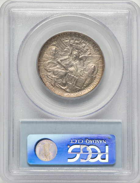 1935 50c Texas MS66 CAC thumbnail 2