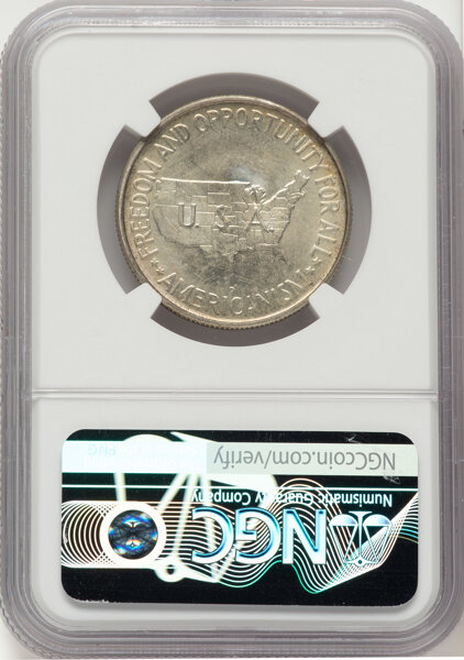 1953-D 50c Washington-Carver MS66 thumbnail 2