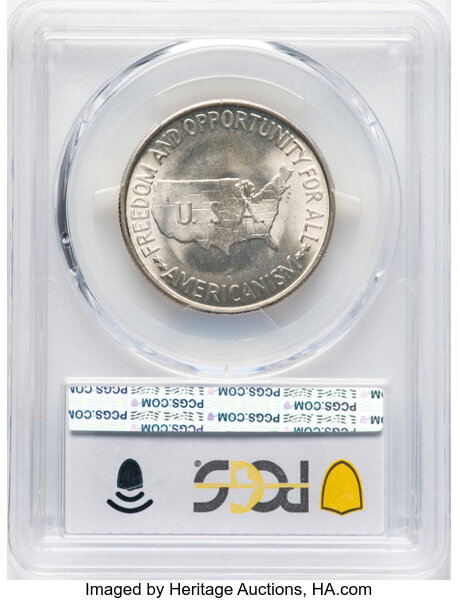 1952-S 50c Washington-Carver MS66 thumbnail 2