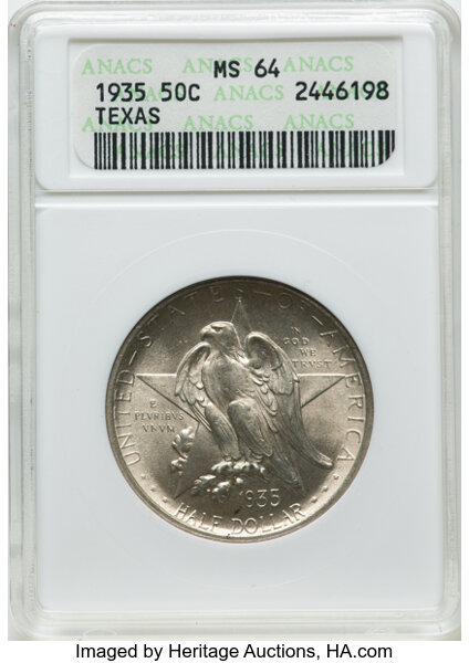 1935 50c Texas MS thumbnail 5