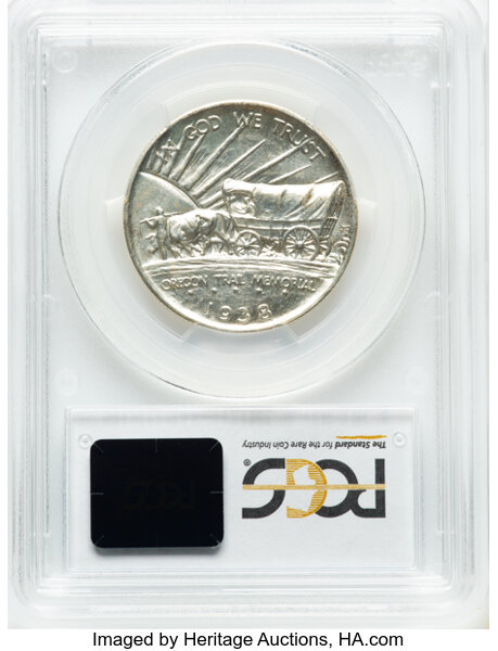 1938-S 50c Oregon Trail AU55 thumbnail 25