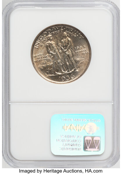 1936 50c Boone XF40 thumbnail 17