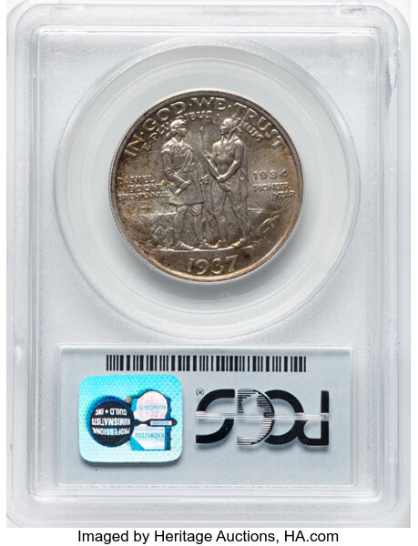 1937 50c Boone MS66 thumbnail 2