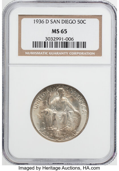 1936-D 50c San Diego Expo MS thumbnail 11