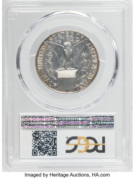 1915-S 50c Panama-Pacific Expo MS62 thumbnail 2
