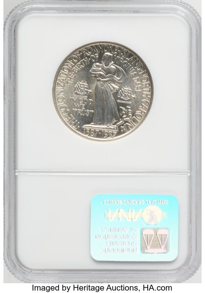1937 50c Roanoke Island MS65 thumbnail 4