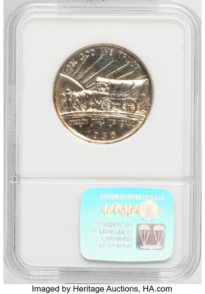1936-S 50c Oregon Trail MS65 thumbnail 4